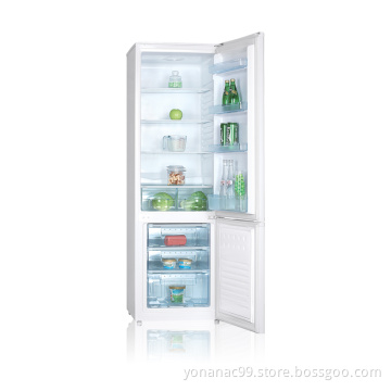 White Color Double Home Saving Energy Fridge Freezer